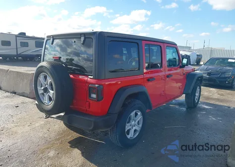 2019 Jeep Wrangler Unlimited Sport S 4X4 from USA, damaged, VIN 1C4HJXDN3KW689465